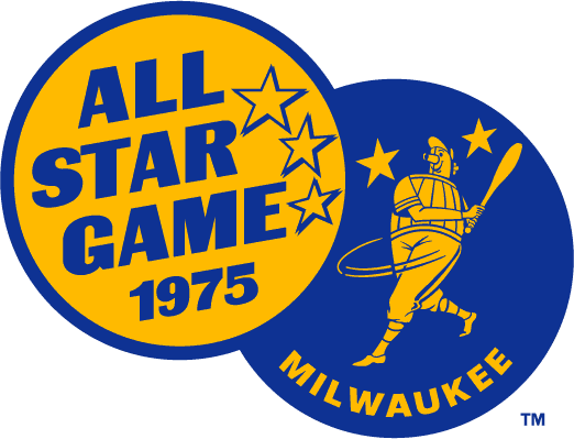 MLB All-Star Game 1975 Primary Logo iron on heat transfer